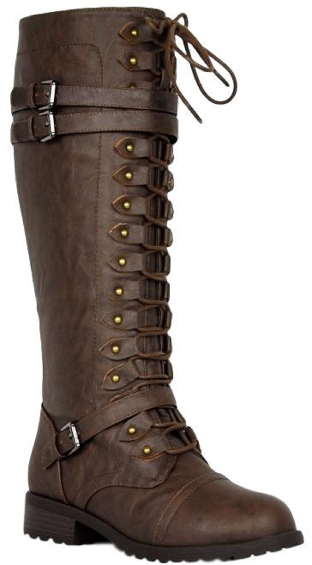 stylish army boots
