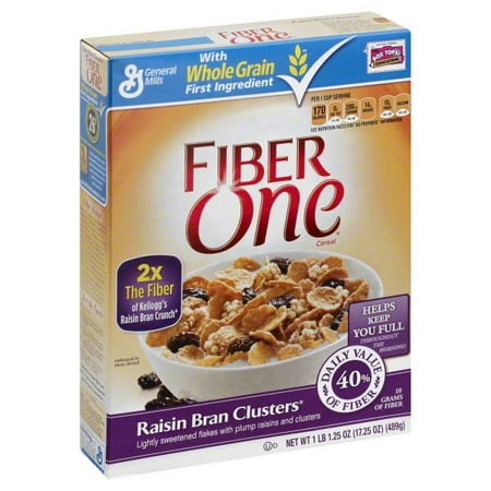 General Mills Fiber One Cereal, 17.25 oz