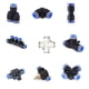thumbnail image 2 of PY / PU / PV / PE / HVFF / LSA 4MM a 1 2MM Accesorios de conexión de tubo de ajuste neumático AIR AIR AIR TUBO DE AGUA RÁPIDA PUSH EN LA MANGUERA CURNO AUTOMÁTICO, 2 of 7