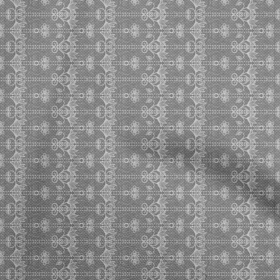 oneOone Cotton Flex Gray Fabric Texture Fabric For Sewing Printed Craft Fabric By The Yard 40 Inch Wide