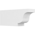 thumbnail image 1 of Ekena Millwork RFTP06X10X24NEW 10 x 6 x 24 in. Standard Nouvellementport Architecture Qualité PVC Chevrons Queue, 1 of 1