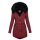 thumbnail image 1 of Pntutb Moda Sólido Mujer Casual Más Terciopelo Grueso Invierno Delgado Abrigo Chaqueta Liquidación Pntutb Pntutb-4756, 1 of 4