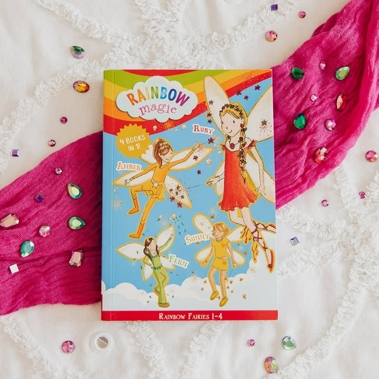 Rainbow Magic Rainbow Fairies: Books #1-4: Ruby the Red