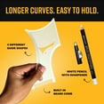 thumbnail image 4 of The Cut Buddy Beard Shaping Tool and Hair Trimmer Guide - Plus Version (Includes Comb and Pencil with Sharpener), 4 of 8