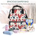 thumbnail image 5 of Daiia Roosters Large Capacity Baby Bag Waterproof Stylish Diaper Bag Mummy Backpack Adjustable Straps Diaper BagBaby Essentials Bag, 5 of 6