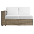 thumbnail image 6 of Modway Convene Outdoor Patio Outdoor Patio L-Shaped Sectional Sofa in Cappuccino White, 6 of 10