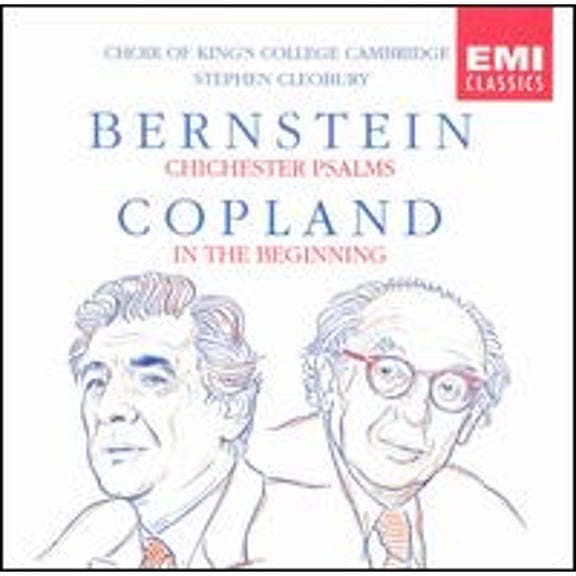 Pre-Owned Bernstein: Chichester Psalms; Copland: In the Beginning (CD 0077775418828) by Ameral Gunson (mezzo-soprano), Daniel Sladden (bass), David Corkhill (percussion), John Bowley (tenor), Leo Hussain (trebl