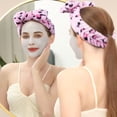 thumbnail image 2 of Spa Headbands - 9Pcs Cute Bow Headbands for Women, Skincare and Makeup, Washing Face, 2 of 7