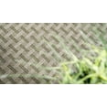 thumbnail image 3 of Furnish My Place Union Indoor/Outdoor Commercial Green Color Rug, Pet-Friendly, Home Decor Commercial Rug for Living Room, Bedroom, Wedding, Event, Made in USA, 2' x 4' Oval - Set of 20, 3 of 5