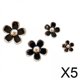 thumbnail image 1 of 5x4 Piezas Soledad Coche Aromaterapia Ventilación Clip Universal Aire Acondicionado Negro, 1 of 10