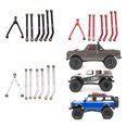 thumbnail image 2 of Vogacara Kit de varillas de tracción, accesorio de actualización resistente, piezas de juguete para vehículos RC Car 1/24, conjunto de conexión de Kits de construcción modelo Negro Vogacara FN010633-02, 2 of 6