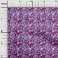 thumbnail image 2 of oneOone Rayonne Fuschia Tissu Rose Abstracts Robe Tissu Tissu Imprimé par la Cour 56 Pouces de Large, 2 of 5