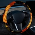 thumbnail image 2 of Thanksgiving Pumpkin Leaves 14.5 Inch Printing PVC Leather Car Wheel Cover Auto Accessories, 2 of 6
