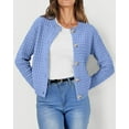 thumbnail image 4 of PrettyGarden Women's Cotton Knit Cardigan Sweater, Sizes S-2XL, 4 of 10