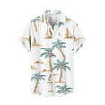 thumbnail image 2 of Xixinqiwan No Boundaries Men's Button Shirt,Men's Surfing Shirt Short Sleeve Casual Button Down Blouse Quick Dry Lightweight Hawaii Vacation Clothes, 2 of 7