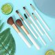 thumbnail image 4 of Juego de Herramientas de Maquillaje Ormromra Portátil con Brocha Profesional 7 Piezas Estuche de Almacenamiento, 4 of 8