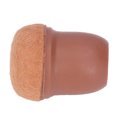 thumbnail image 3 of Juego de tapas para patas de muebles, Protector de suelo TPE, 8 Uds., para taburete de mesa, color marrón, 3 of 8