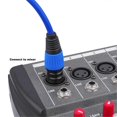 thumbnail image 2 of XLR Cables 3.2ft Balanced 3-Pin XLR Male to Female Microphone Cable, 2 of 5
