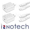thumbnail image 1 of For Apple I Phone 15 /15 Pro/15 pro max Charger USB C Wall Charger Fast Charging 2 pack 20W PD ( MFI Certified) Adapter with 3 FT USB C Cable Compatible with IPhone 15/15Pro/15 ProMAX- 2 pack, 1 of 6