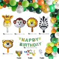 thumbnail image 3 of Kit de Decoraciones de Cumpleaños de Safari YANSION 58 Piezas Guirnalda de Globos de Animales, 3 of 5