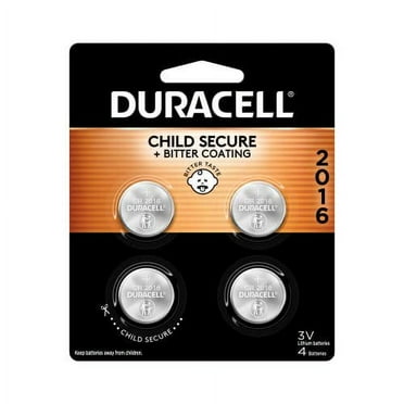 Duracell 66389 DURA4PK 3V 2016 Battery, 4 count, 4 count
