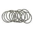 thumbnail image 1 of Ensemble de 10 Sauts Durables en Acier Inoxydable avec et Split Parfait pour Connecter des Fermoirs, Pendentifs, 40mm, 1 of 8