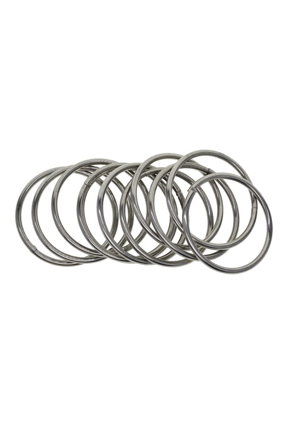 10pcs 304 Stainless lock snap clip DIY Key s 40mm