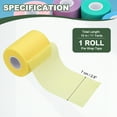 thumbnail image 2 of Uxcell Pre Wrap Tape, Non-Slip Grip Cushion Wrap Prewrap Athletic Tape Fitting for (Tennis- Badminton - Pickleball - Sports) Yellow, 2 of 7