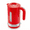 Red, variant on OVENTE 1.8L Electric Kettle, 1500W Fast Boiling Heater for Coffee or Tea, BPA Free, Easy to Fill Lid, Water Level Window, Auto Shut-Off, Boil-Dry Protection and Removable Filter, Green KP413G
