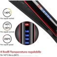 thumbnail image 4 of 2026 2 in 1 straightener, adjustable temperature (140-200 C) - LED display(Black), 4 of 5