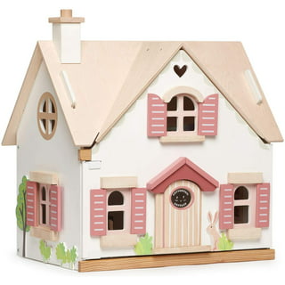 Gardenised Wooden Doll House with Toys and Furniture Accessories with LED  Light for Ages 3 plus QI004210 - The Home Depot