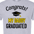 thumbnail image 4 of Inktastic Congrats My Daddy Graduated with Cap T-Shirt, 4 of 5
