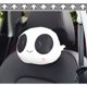 thumbnail image 3 of Almohada De Asiento De Coche Cojín De Descanso Para El Cuello Panda De Dibujos Animados Reposacabezas De Coche Almohada De Cuello De Felpa Corta Cómoda Almohada De Asiento Suave ANGGREK Sonrisa Panda, 3 of 4