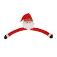 thumbnail image 1 of Naiovety Adorno divertido para árbol de Navidad de tela, alegría para celebraciones navideñas, decoraciones súper para árboles de Navidad Kits de decoración para fiestas Tipo 1, 1 of 6