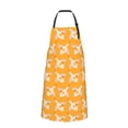 thumbnail image 2 of Honeii Flying Ducks Print Waterproof Apron, Adjustable Kitchen Apron with Pockets,for Gardening, Dishwashing, Meat Processing, Car Washing, and Pet Grooming, 2 of 8