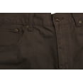 thumbnail image 3 of Men's Quality Cotton Denim Comfort Fit Casual Straight Leg Work Jean Pants (Brown, 38W x 32L), 3 of 3