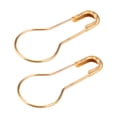 thumbnail image 2 of Gourd Hooks Calabash Shape Safety Pins Swing Tag 100 Pcs Gold Tone,100 Pcs x Calabash Safety Pins,Gold, 2 of 8