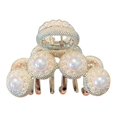 thumbnail image 1 of Pinza para el cabello con perlas, pinzas para el cabello, pinzas para el cabello con sujeción fuerte, pasadores grandes, accesorios para el cabello antideslizantesestilo: estilo2;, 1 of 5