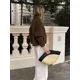 thumbnail image 3 of Chaqueta elegante de mezcla de lana para mujer, abrigo corto informal de manga larga con solapa y botones delanteros, ropa de calle femenina, Otoño, 2024, 3 of 5