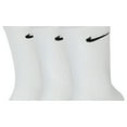 thumbnail image 3 of Men's Nike 3-Pack Everyday Plus Dri-FIT Cushion Crew Training Socks Color: White Size: 8-12, 3 of 4