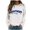 White, variant on HCYSFG Womens Kentucky Sweatshirts Crewneck Long Sleeve Ribbed Drop Shoulder Relaxed Fit Pullovers Casual Tops