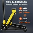 thumbnail image 4 of 3 Ton Low Profile Floor Jack - Heavy Duty Steel Hydraulic Car Lift with Single Piston Pump, 4 of 11