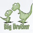 thumbnail image 2 of CafePress - Dinosaurs Big Brother Infant Bodysuit - Baby Light Bodysuit, Size Newborn - 24 Months, 2 of 4