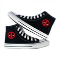 thumbnail image 1 of Marvel Deadpool zapatos de lona moda Harajuku Anime Casual adolescente deportes zapatos altos lindos dibujos animados niños niñas zapatos0640 Deng Xun unisex, 1 of 2