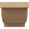 thumbnail image 2 of 9"W x 9"D x 9"H Wide Alpine Rough Cedar Woodgrain TimberThane Corbel, Primed Tan, 2 of 6