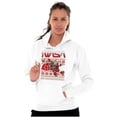 thumbnail image 4 of Ugly Christmas Pattern NASA Santa Hoodie Sweatshirt Women Men Brisco Brands S, 4 of 6