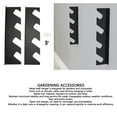 thumbnail image 3 of Garden Tool Organizer, Tool Organizer Wall Mount Open Style Easy Access  for Garage Yard Storage for Shovel Rake Broom Wall M, 3 of 7