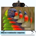 thumbnail image 4 of Webcam Full HD - 5MP Autofocus, lente de cristal de 6 capas, para videoconferencias de sobremesa, 4 of 8