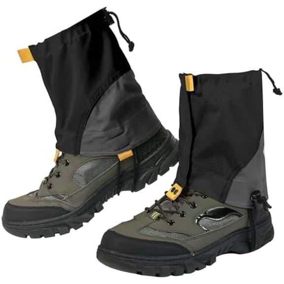Waterproof Gators for Hiking Boots and Shoes Lightweight Adjustable Leg Gaiters for Men Women Gaiters for Hiking Snowshoeing