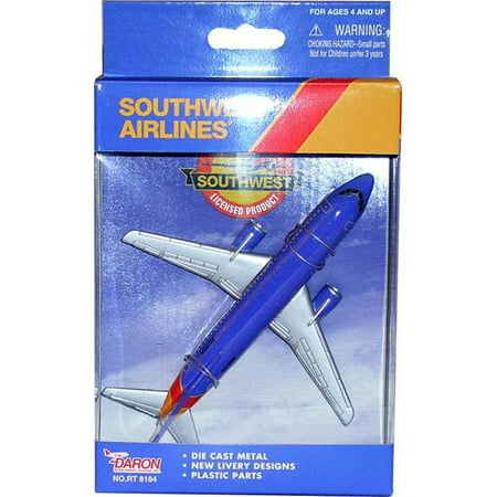 Daron Southwest Airlines Single Die-Cast Collectible (Best Places To Go With Southwest Airlines)